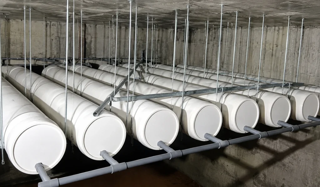 High-efficiency first-flush isolation tank protecting rainwater storage from roof contaminants by I Controls Solution